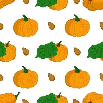 Pattern for textile or kitchen in hand draw style. Seamless pattern Stock Illustration