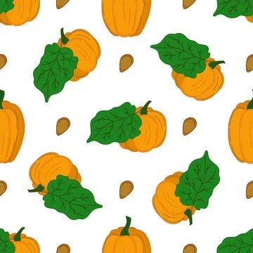 Pattern for textile or kitchen in hand draw style. Seamless pattern Stock Illustration