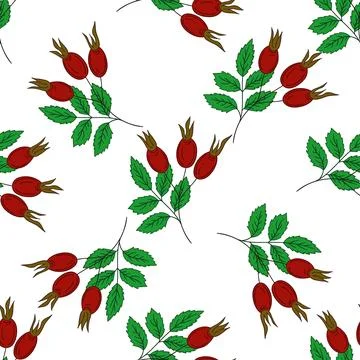 Pattern for textile or kitchen in hand draw style. Seamless pattern Stock Illustration