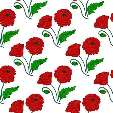 Pattern for textile or kitchen in hand draw style. Seamless pattern Illustrazione stock
