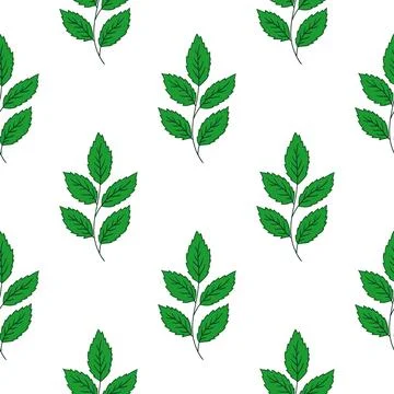 Pattern for textile or kitchen in hand draw style. Seamless pattern Stock Illustration