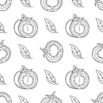 Pattern for textile or kitchen in hand draw style. Monochrome pattern 스톡 일러스트
