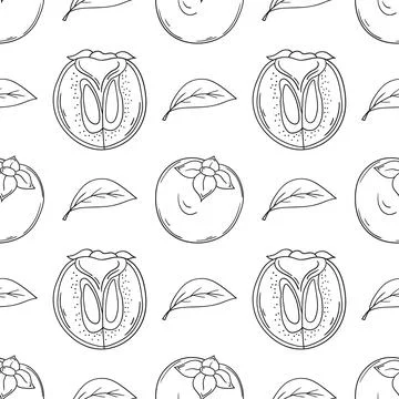 Pattern for textile or kitchen in hand draw style. Monochrome pattern 스톡 일러스트