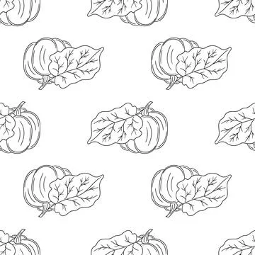 Pattern for textile or kitchen in hand draw style. Monochrome pattern Stock Illustration