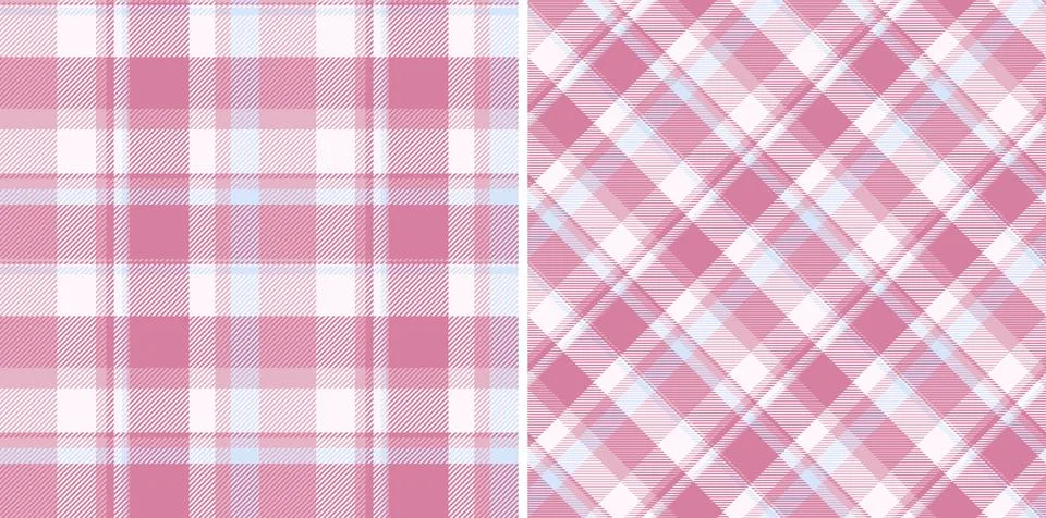 Pattern textile seamless of plaid texture background with a check vector fa.. Illustrazione stock