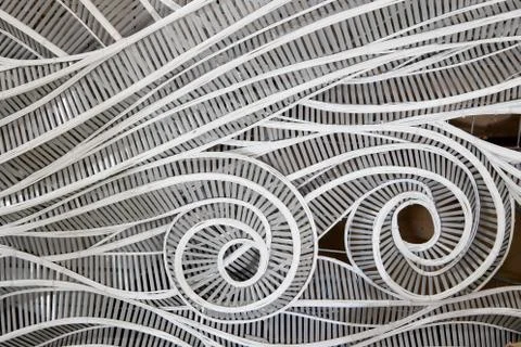 Pattern texture of bamboo Stock Photos