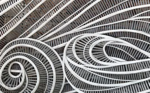 Pattern texture of bamboo Stock Photos