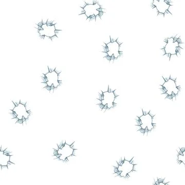 Pattern texture broken glass cartoon vector イラスト素材
