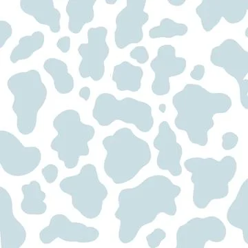 Pattern texture cow spots background Stock Illustration