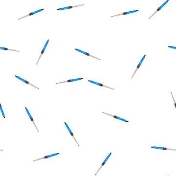 Pattern texture curling iron cartoon vector 库存插图