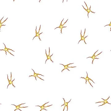 Pattern texture ground crack cartoon vector Stock Illustration