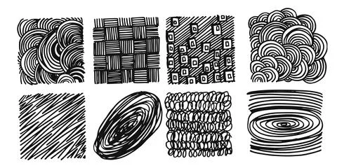 Pattern, texture, line hand drawn. Hatch drawing pen ink and Stock Illustration
