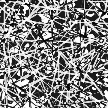 Pattern texture messy with random chaos straight for irregular stripe geometric Illustrazione stock