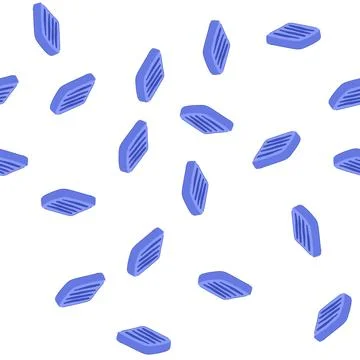 Pattern texture modeling clay toy cartoon vector Stock Illustration
