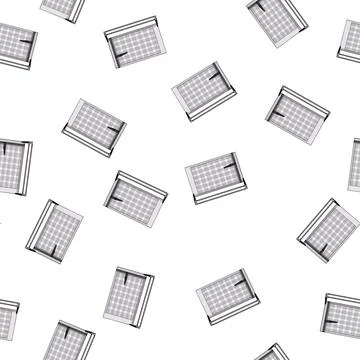 Pattern texture paper trimmer cartoon vector Stock Illustration