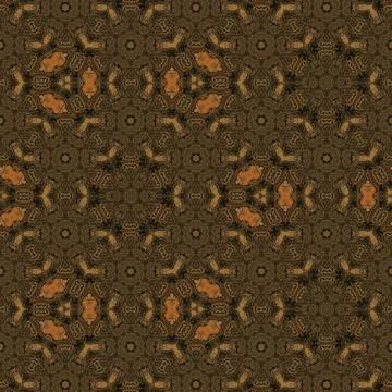 Pattern texture for print on cloth, cover photo, website, mandala decoration Illustrazione stock