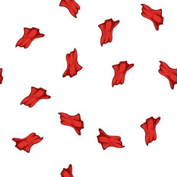 Pattern texture red dreapery cartoon vector Stock Illustration