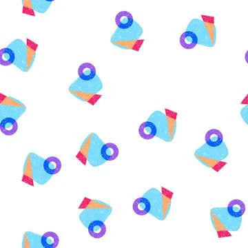 Pattern texture risograph effect cartoon vector Stockillustratie