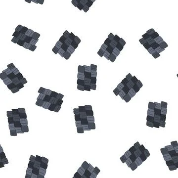 Pattern texture roof tile cartoon vector Illustrazione stock