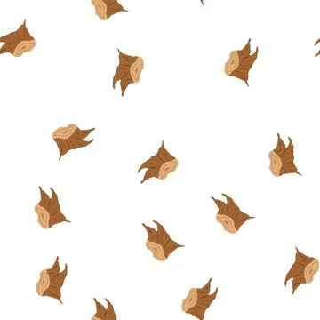 Pattern texture stump cartoon vector Illustrazione stock