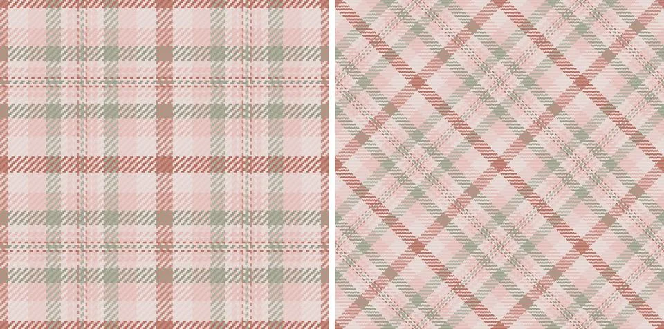 Pattern texture textile of fabric background check with a tartan plaid vect.. 스톡 일러스트