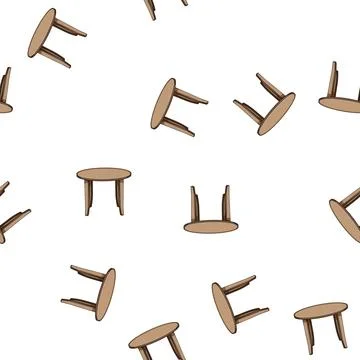 Pattern texture wooden table cartoon vector Illustrazione stock