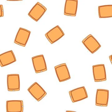 Pattern textured plastic cutting board cartoon vector Stock Illustration