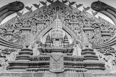 Pattern of Thai art Stock Photos