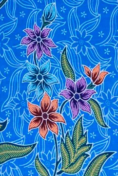 Pattern on thai cloth texture of general traditional thai style native Stock Photos