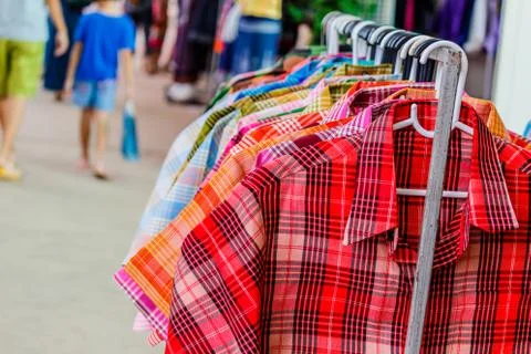 Pattern of Thai native cloth Stock Photos