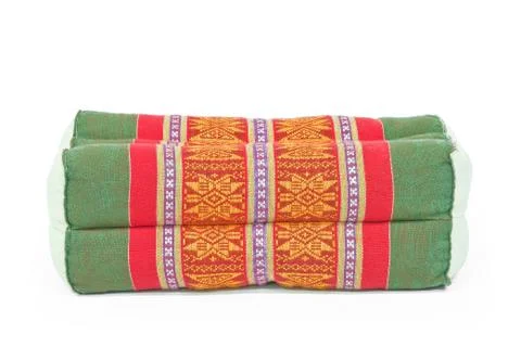 Pattern of Thai pillow Stock Photos