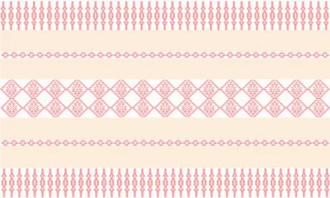 Pattern thai pink. Stock Illustration