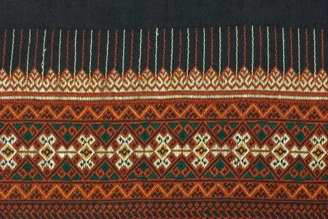 Pattern of Thai sarong Stock Photos