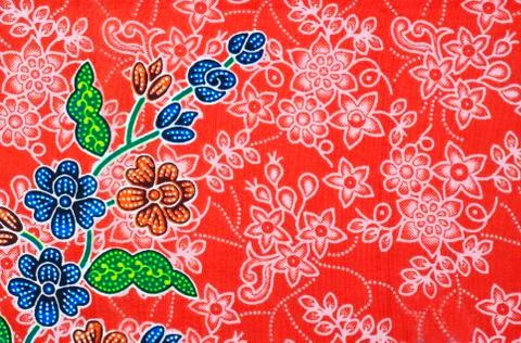 Pattern of thailand native cloths Stock Photos