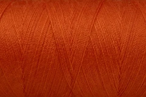 Pattern of thread on a spool, winding texture Foto stock