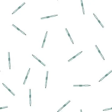 Pattern Threaded rod with spring mechanism engineering concept Stock Illustration