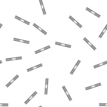 Pattern Threaded rod stud bolt metal fastener Stock Illustration