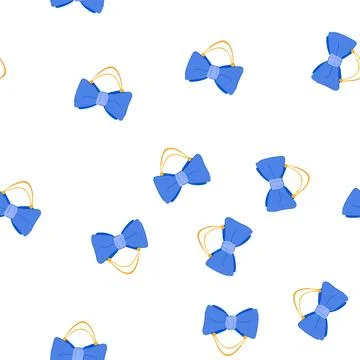 Pattern tie bow ties men cartoon vector Stock Illustration