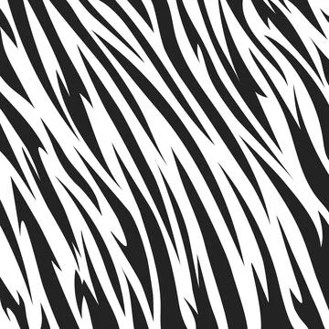 Pattern tiger or zebra stripes Stock-Illustration