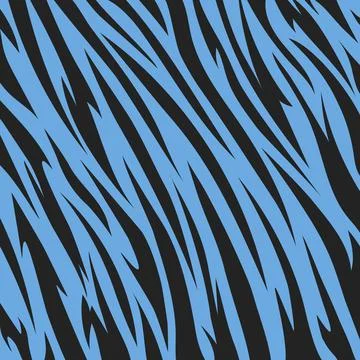 Pattern tiger or zebra stripes Stock Illustration