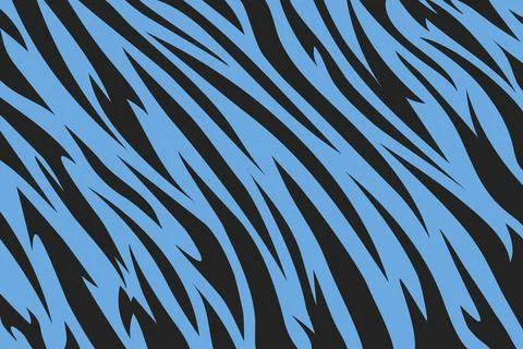 Pattern tiger or zebra stripes Stock Illustration