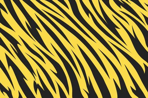 Pattern tiger or zebra stripes Stock Illustration