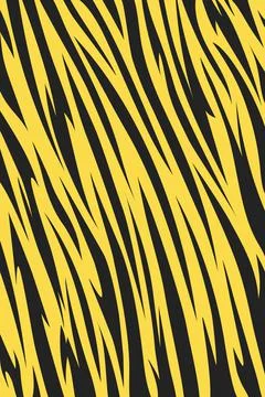 Pattern tiger or zebra stripes Illustrazione stock