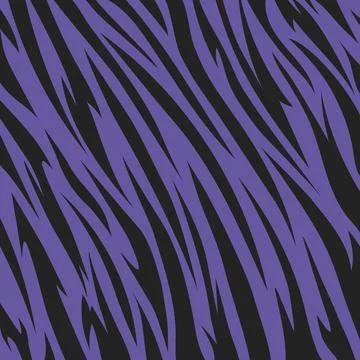 Pattern tiger or zebra stripes Illustrazione stock