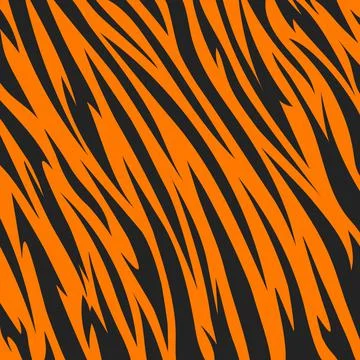 Pattern tiger stripes. Abstract background Stock Illustration