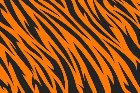 Pattern tiger stripes. Abstract background Stock Illustration