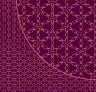 This pattern tiles seamlessly, so it can cover shapes of any size in perfect Stock Illustration