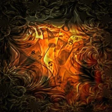 Pattern of time Stock Illustration