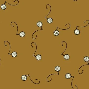 Pattern timeless spectacles sketch hand drawn Stock Illustration
