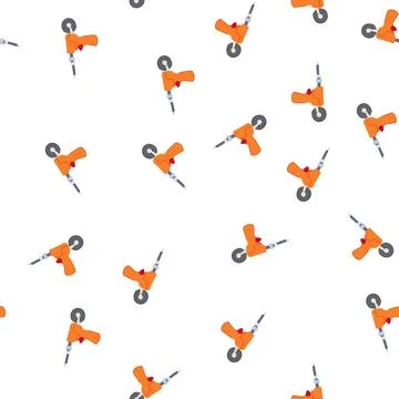 Pattern tip soldering iron cartoon vector Stockillustratie